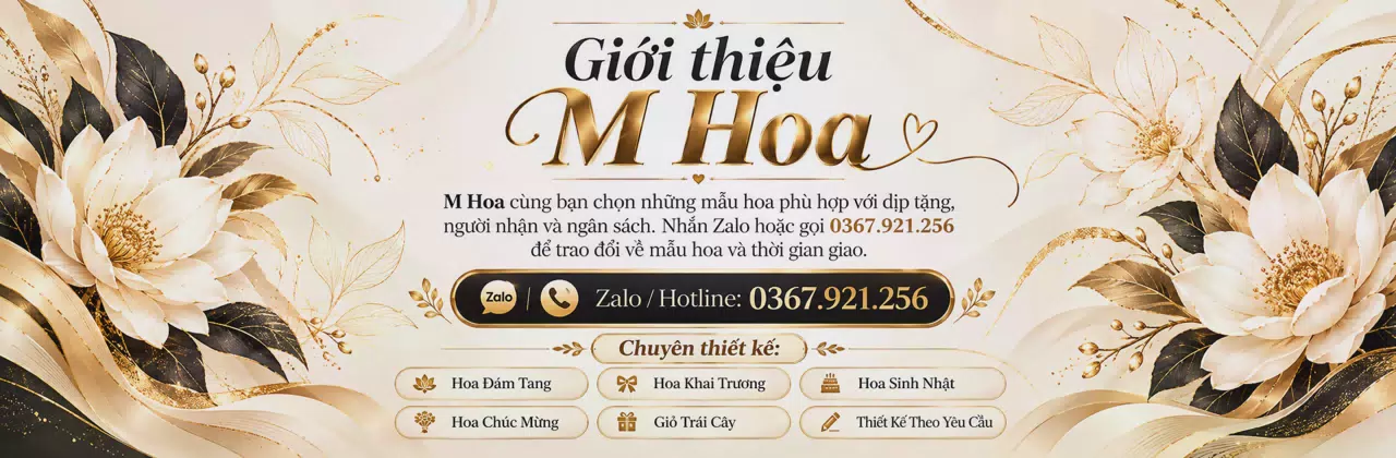 Ảnh bìa Shop hoa tươi Phường An Phong Hải Phòng - Hoa gửi trao, tình ở lại